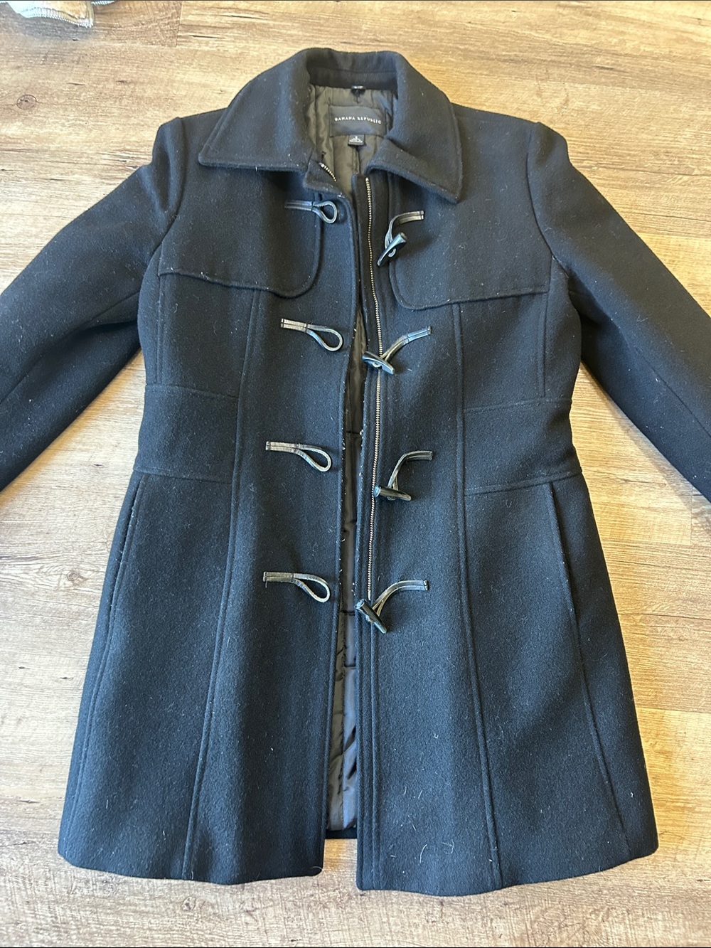 Banana Republic vintage Wool Toggle Pea Coat - Women's
